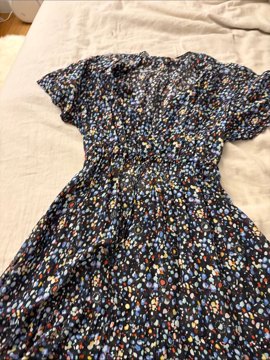 Stella McCartney Dresses & Skirts - Stella McCartney Floral Dot Tiered Midi Dress - Multicolor Spots